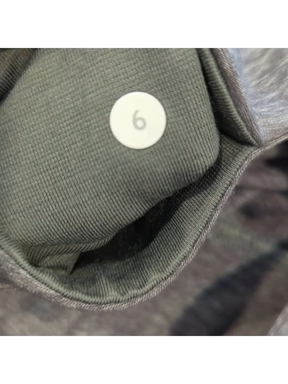 Lululemon Wunder Under Pant Heathered Slate like new condition